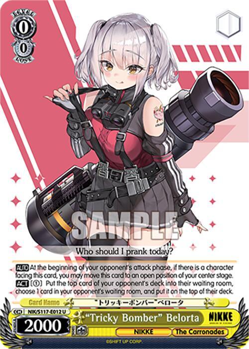 "Tricky Bomber" Belorta [NIK - NIK/S117-E012 U]