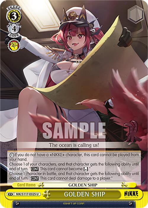 GOLDEN SHIP [NIK - NIK/S117-E025 U]