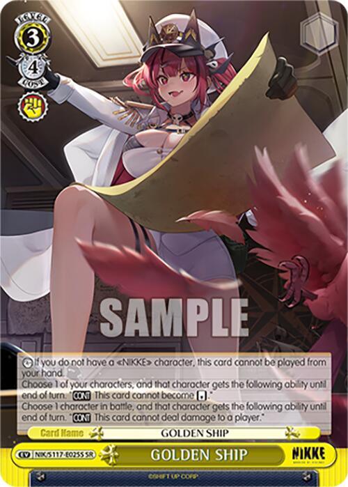 GOLDEN SHIP (SR) [NIK - NIK/S117-E025S SR]