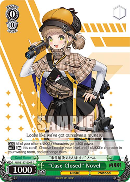 "Case Closed" Novel [NIK - NIK/S117-E047 C]