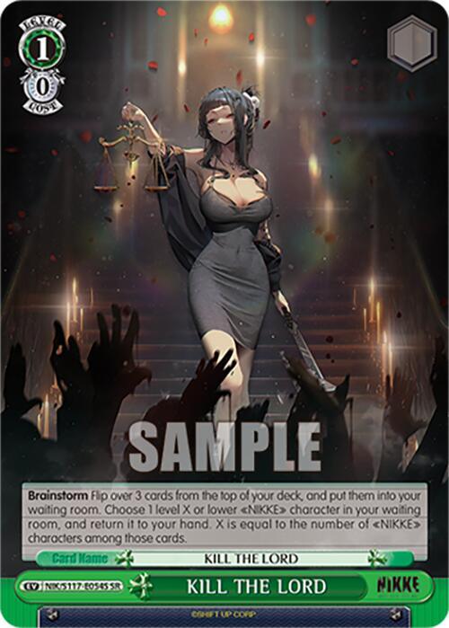 KILL THE LORD (SR) [NIK - NIK/S117-E054S SR]