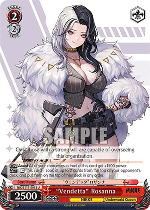 "Vendetta" Rosanna [NIK - NIK/S117-E072 U]
