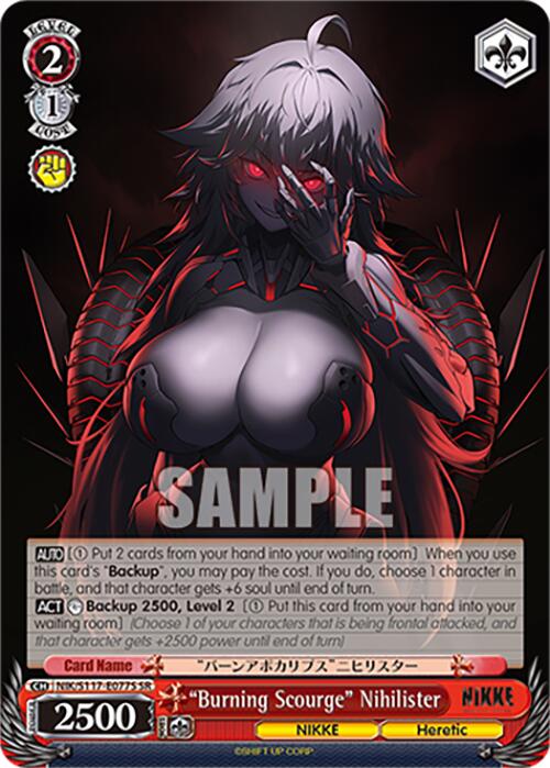 "Burning Scourge" Nihilister (SR) [NIK - NIK/S117-E077S SR]