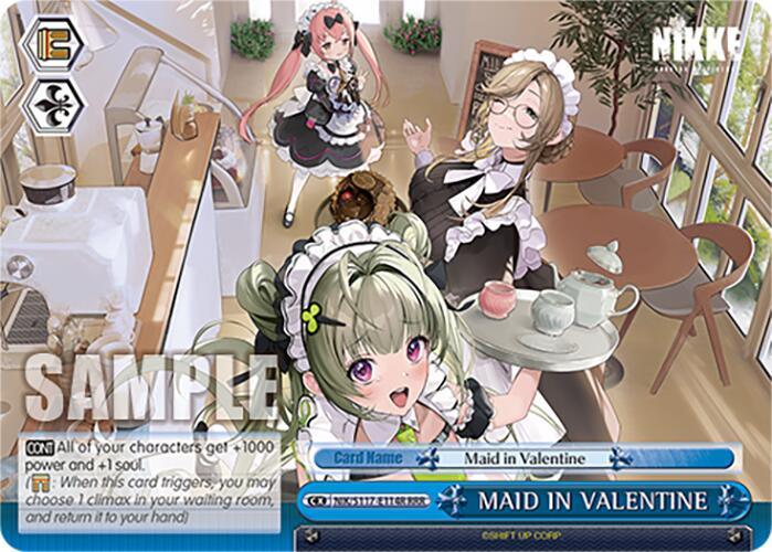MAID IN VALENTINE (RRR) [NIK - NIK/S117-E114R RRR]