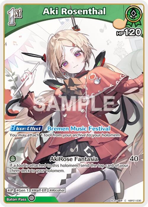 Aki Rosenthal (C) (hBP01-035) [BP01E - hBP01-035]