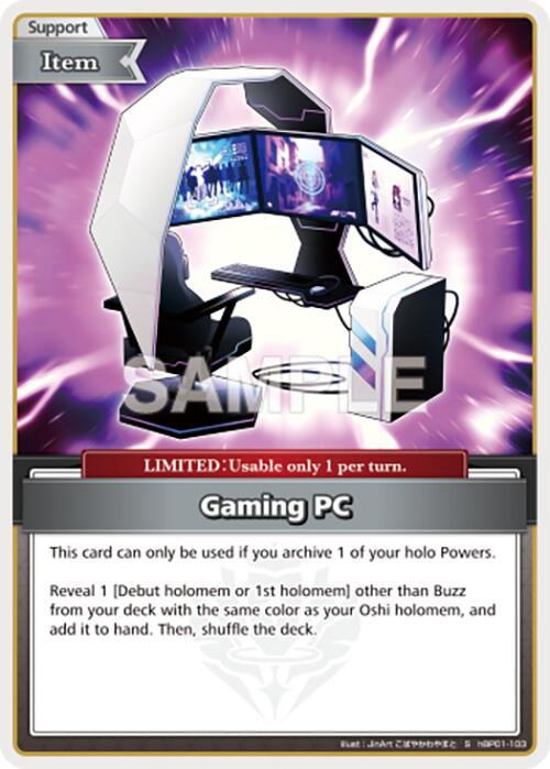 Gaming PC (S) [BP01E - hBP01-103]