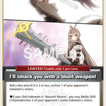 I'll smack you with a blunt weapon! (S) [BP01E - hBP01-110]