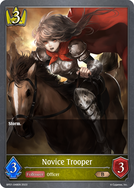 Novice Trooper (BP01-048EN)