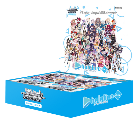 Weiss Schwarz Booster Box: Hololive Production Vol. 2 - TCG Omega