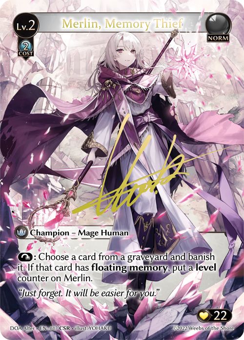 Dawn of Ashes Alter Edition Booster Box [DOA Alter - 000]