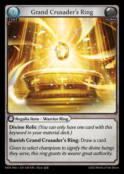 Dawn of Ashes Alter Edition Booster Box [DOA Alter - 000]