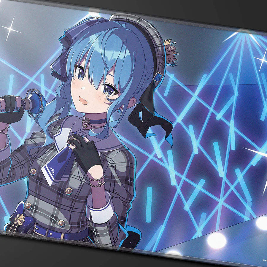 Hoshimachi Suisei Stitched Playmat for the hololive OFFICIAL CARD GAME