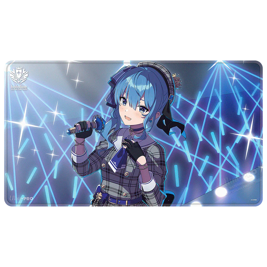 Hoshimachi Suisei Stitched Playmat for the hololive OFFICIAL CARD GAME