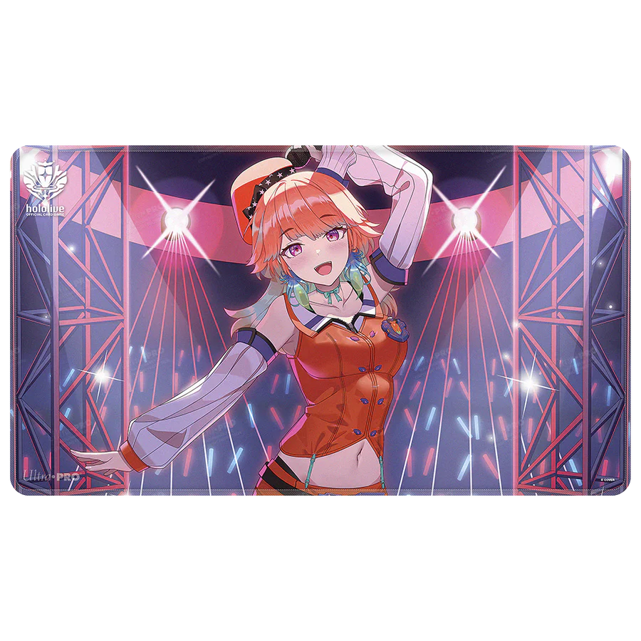 Takanashi Kiara Stitched Playmat for the hololive OFFICIAL CARD GAME