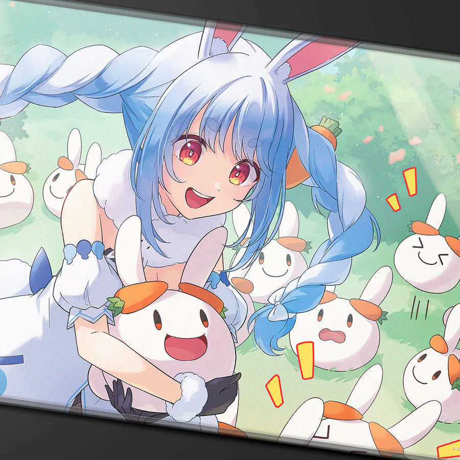 Usada Pekora Stitched Playmat for the hololive OFFICIAL CARD GAME