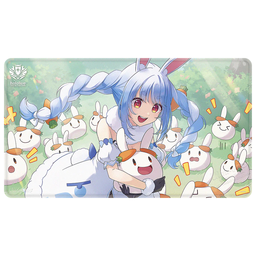 Usada Pekora Stitched Playmat for the hololive OFFICIAL CARD GAME