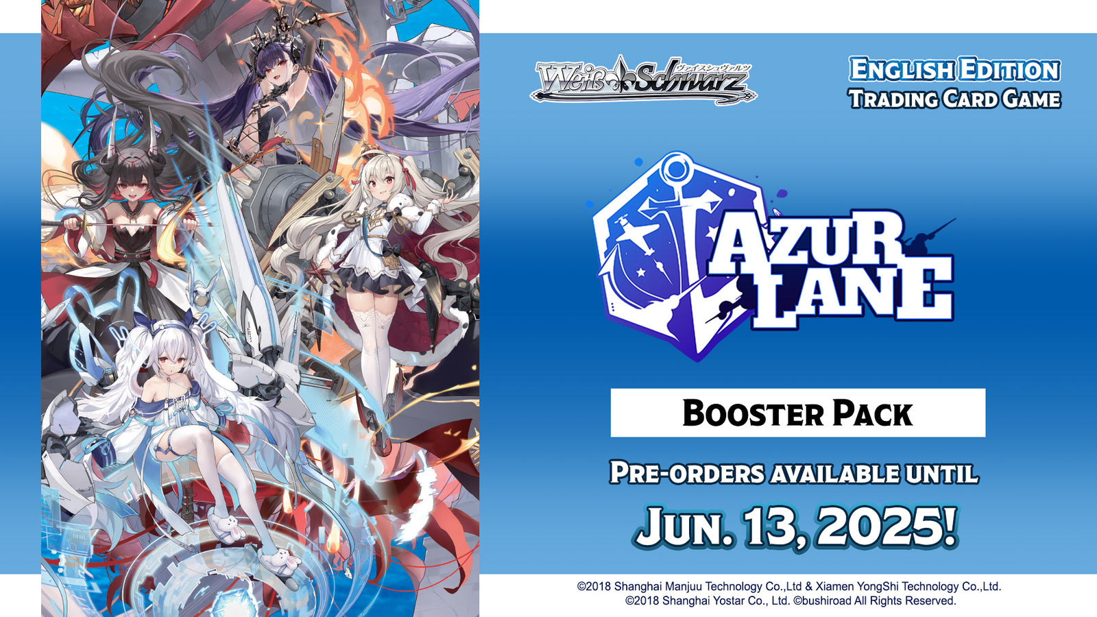 [Preorder]  (AZL) Azur Lane Vol.2 Booster Box