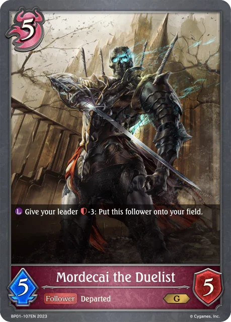 Mordecai the Duelist (BP01-107EN)