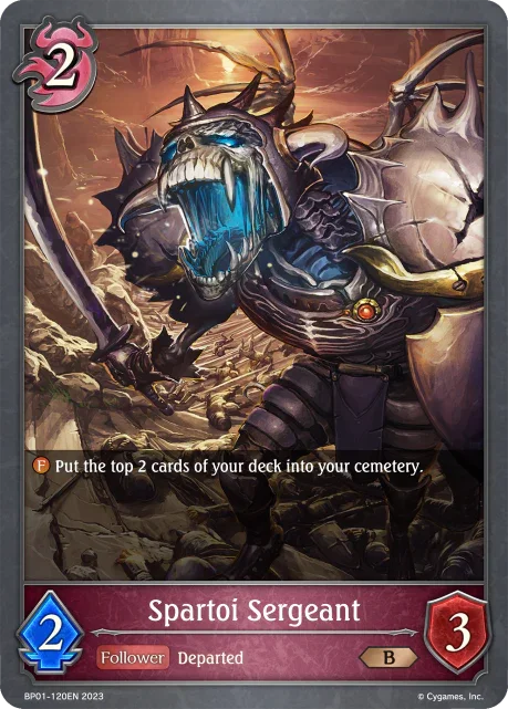 Spartoi Sergeant (BP01-120EN)
