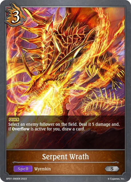 Serpent Wrath (BP01-090EN)