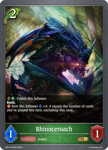 Rhinoceroach (BP01-004EN)