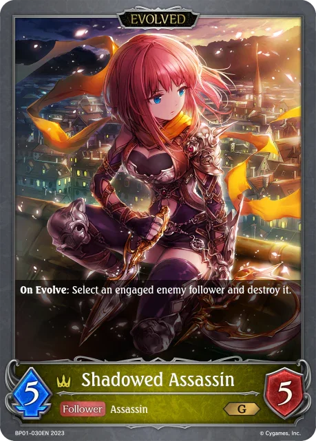 Shadowed Assassin (BP01-030EN)