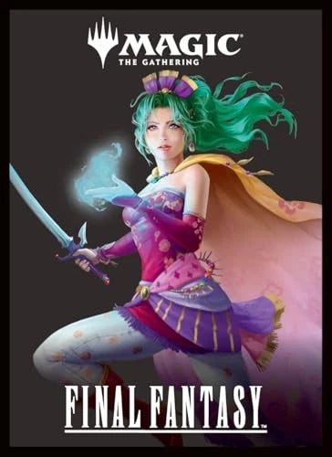 "MAGIC: The Gathering" "Final Fantasy" Players Card Sleeve MFS-05 Package Art Commander Trans Reanimate