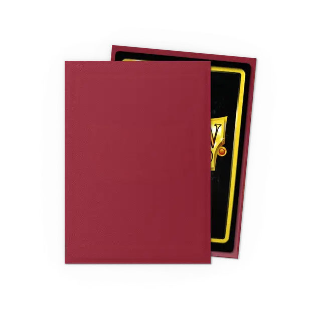 Blood Red (100) Dragon Shield Standard Matte Sleeves