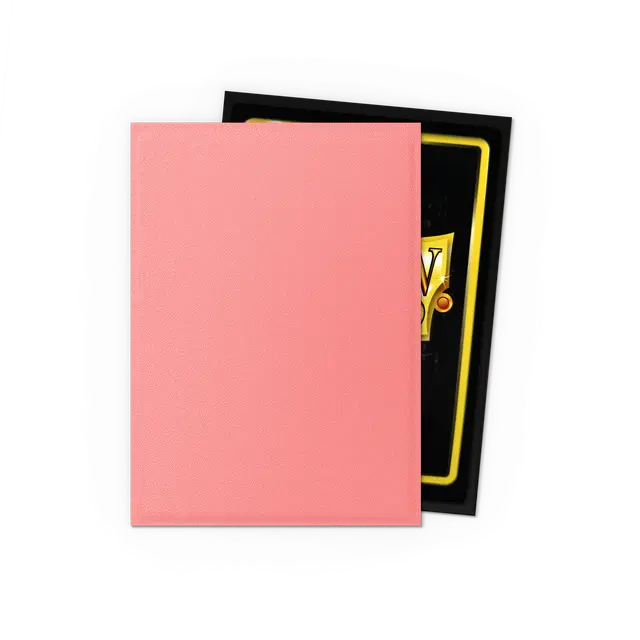 Peach (100) Dragon Shield Standard Dual Matte Sleeves