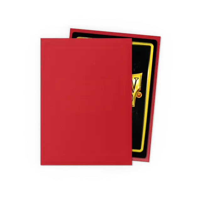 Crimson (100) Dragon Shield Standard Matte Sleeves
