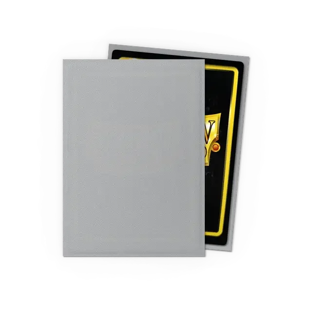 Silver (100) Dragon Shield Standard Matte Sleeves