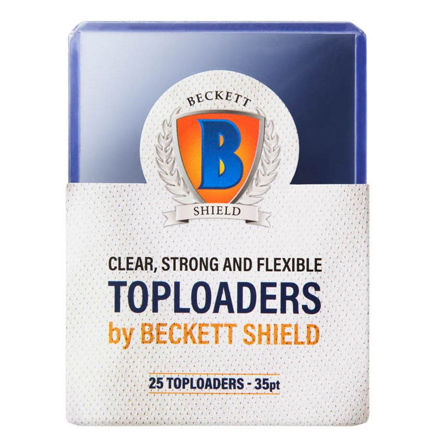 Beckett Shield 35pt Toploader (25ct) - TCG Omega