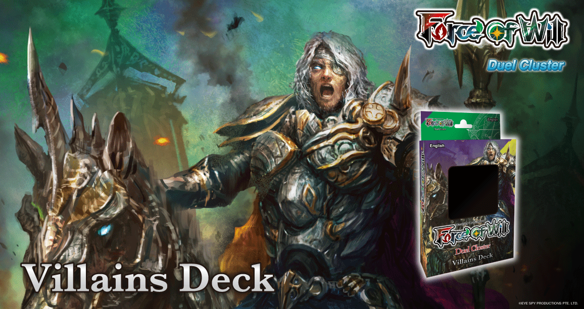 Force of Will: Villains Starter Deck - TCG Omega