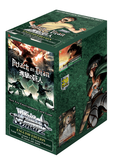 Weiss Schwarz Booster Box: Attack on Titan Vol.2 - TCG Omega