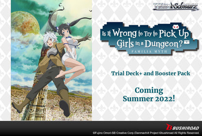 Weiss Schwarz Trial Deck: Is It Wrong to Try to Pick Up Girls in a Dungeon? - TCG Omega