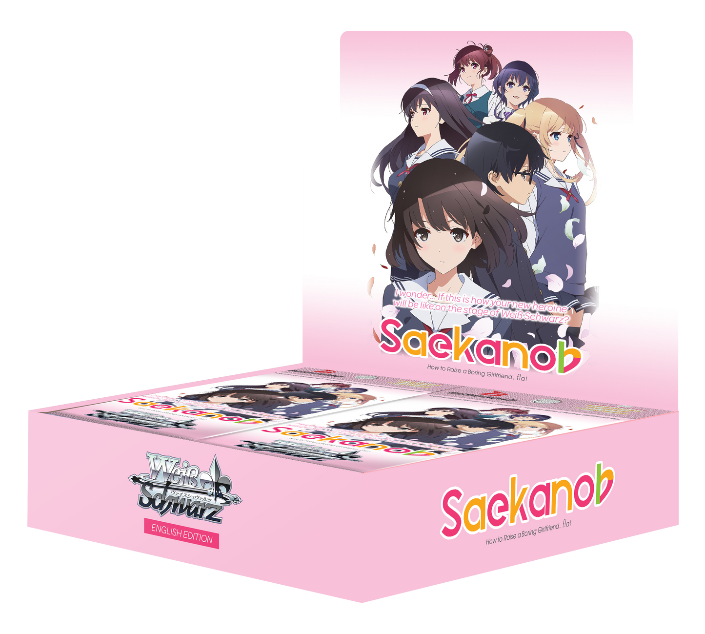 Weiss Schwarz Booster Box: Saekano♭ How to Raise a Boring Girlfriend. flat - TCG Omega