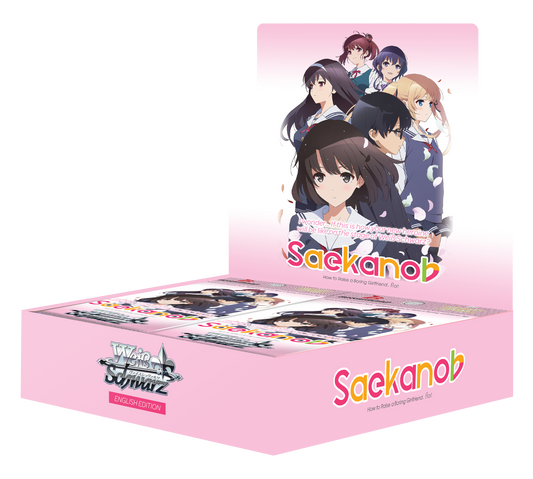 Weiss Schwarz Booster Box: Saekano♭ How to Raise a Boring Girlfriend. flat - TCG Omega