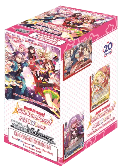 Weiss Schwarz Booster Box: BanG Dream! Girls Band Party! MULTI LIVE - TCG Omega