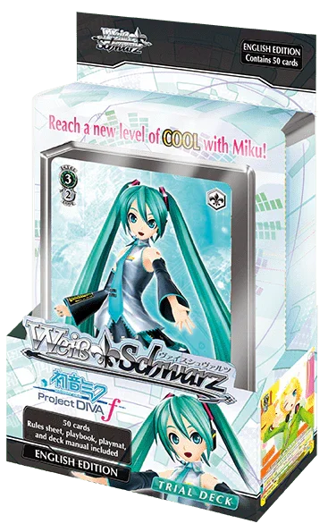 Weiss Schwarz Trial Deck: Hatsune Miku -Project DIVA- ƒ - TCG Omega