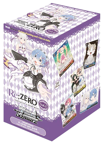 Weiss Schwarz Booster Box: Re:ZERO -Starting Life in Another World- Vol.2 - TCG Omega