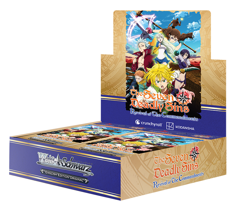 Weiss Schwarz Booster Box: The Seven Deadly Sins: Revival of The Commandments - TCG Omega