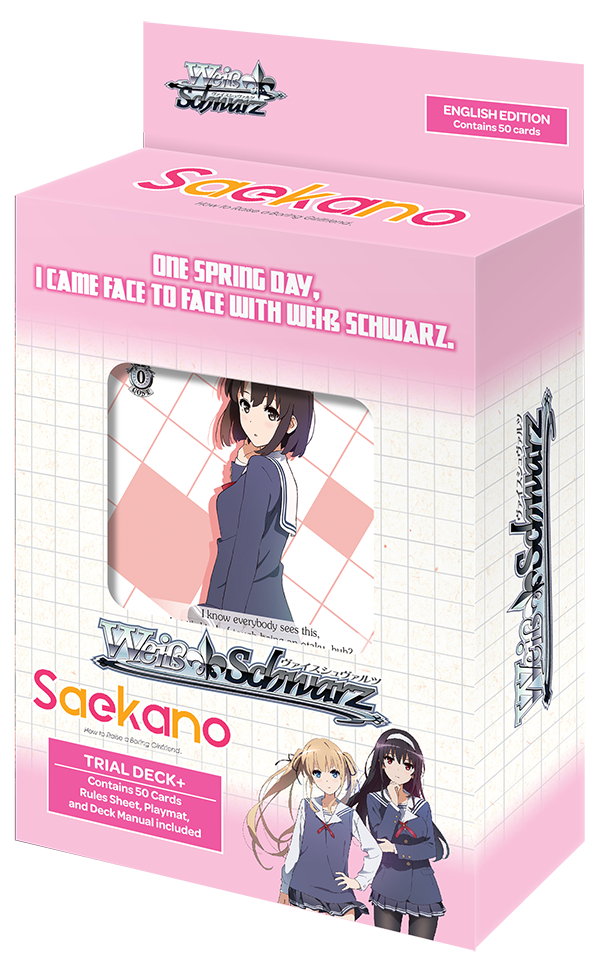 Weiss Schwarz Trial Deck: Saekano: How to Raise a Boring Girlfriend - TCG Omega