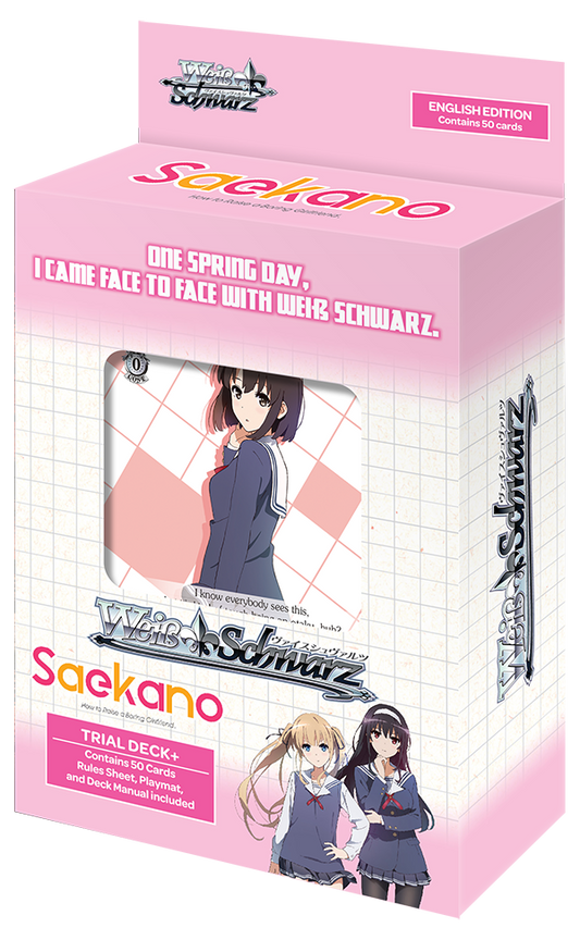 Weiss Schwarz Trial Deck: Saekano: How to Raise a Boring Girlfriend - TCG Omega