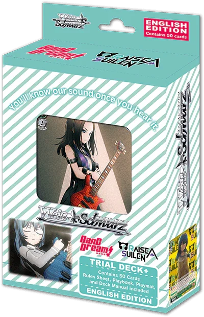 Weiss Schwarz Trial Deck: BanG Dream! -RAISE A SUILEN- - TCG Omega