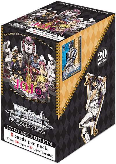 Weiss Schwarz Booster Box: JoJo’s Bizarre Adventure: Golden Wind - TCG Omega