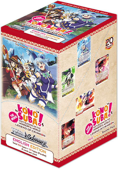 Weiss Schwarz Booster Box: Konosuba - Legend of Crimson - TCG Omega