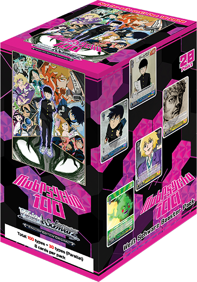 Weiss Schwarz Booster Box: Mob Psycho 100 - TCG Omega