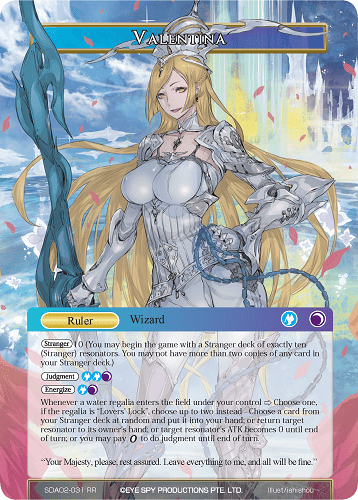 Force of Will: Alice Origin Valentina Starter Deck - TCG Omega