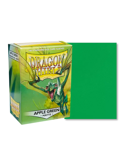 Standard Card Sleeves: Matte Apple Green (100)