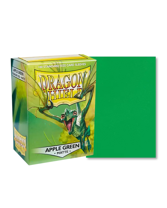 Standard Card Sleeves: Matte Apple Green (100)